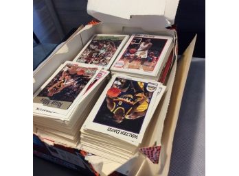 1991 NBA Hoops Basketball Cards With Box