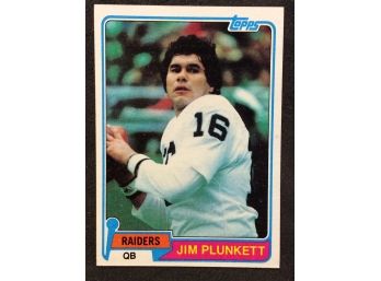 1981 Topps Jim Plunkett