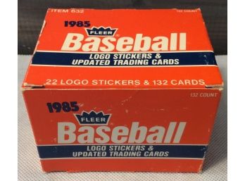 1985 Fleer Baseball Update Set