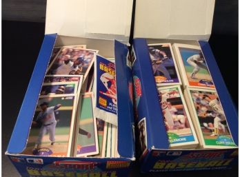 2 Boxes Filled With 1989 Score Baseball Cards
