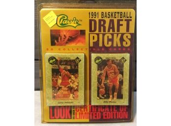 1991 Classic Basketball Draft Picks Limited Edition Set - Sealed
