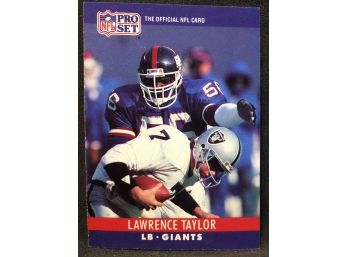 1990 Pro Set Football Lawrence Taylor