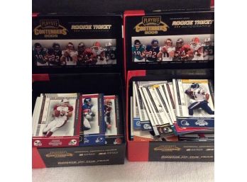 2 Boxes Of 2005 Playoff Contenders Loose Football Cards