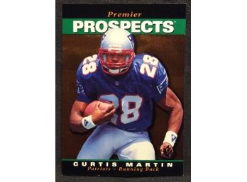 1995 Upper Deck Premier Prospects Curtis Martin Rookie