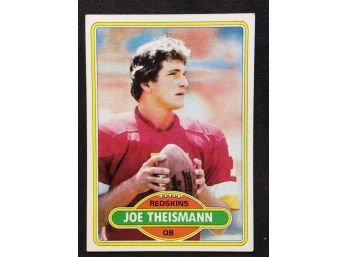 1980 Topps Joe Theismann