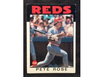1986 Topps Pete Rose