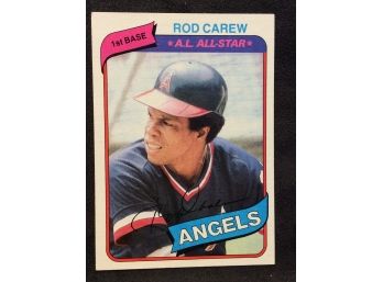 1980 Topps Rod Carew