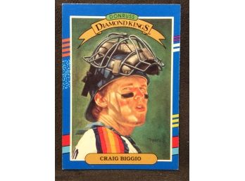 1990 Donruss Craig Biggio Diamond Kings