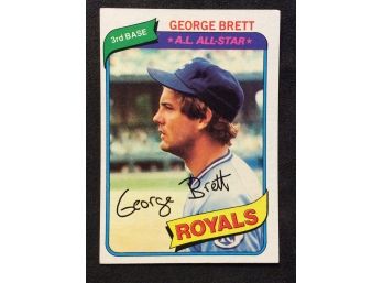 1980 Topps George Brett