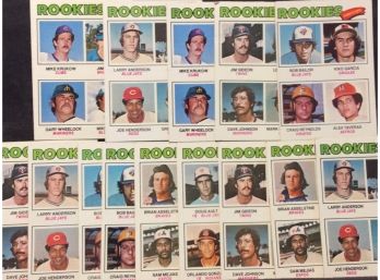 (14) 1977 Topps Rookies Cards