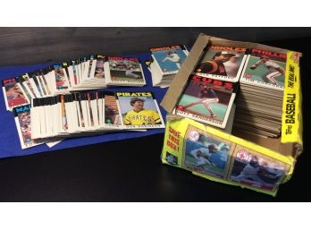 1986 Topps Baseball Cards With Box