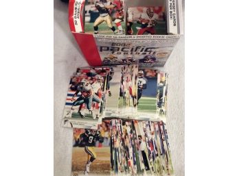 2002 Pacific Football Lot With Box