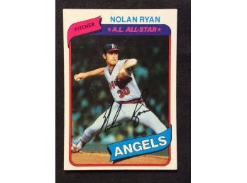 1980 Topps Nolan Ryan