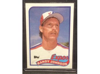 1989 Topps Randy Johnson Rookie