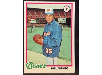 1978 Topps Phil Niekro