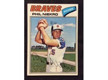 1977 Topps Phil Niekro