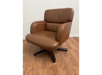Cartwright Brown Leather Executive Chair