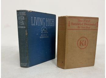 Vintage Pair Of Decorative Books