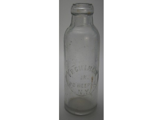 F R GILMANN JR. Poughkeepsie N.Y. Soda Bottle