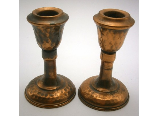 Pair Of Small Candle Holders