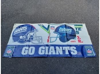 Giants Banner Has Damage