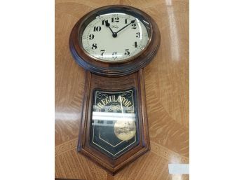 Vintage Welby Regulator Clock Battery Operated