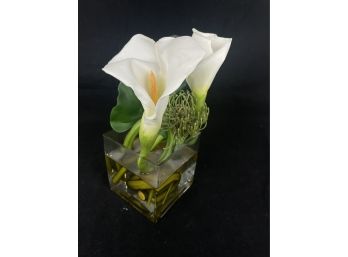 Faux Plant In Vase