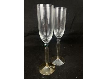 Pair Of Champagne Flutes