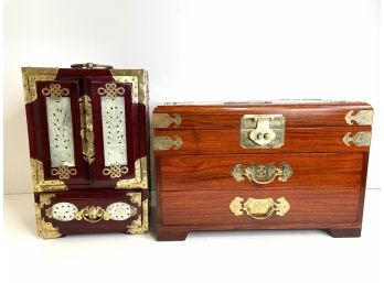 Asian Influenced Jewelry Boxes