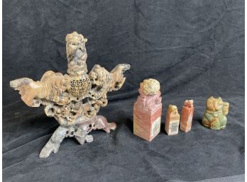 Jade Carved Statues