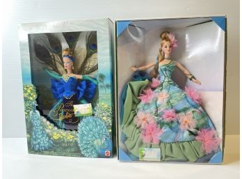 Barbie Peacock And Claude Monet Artist Series