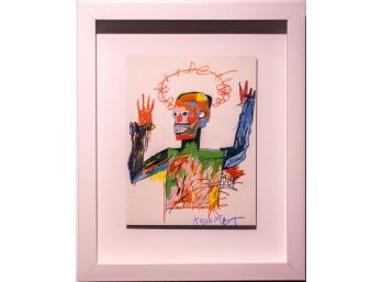 Jean Michel Basquiat - Untitled - Offset Litho