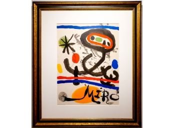 Joan Miro - Galerie Maeght Miro - Maeght Editeur Imprimeur - 1970