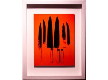 Andy Warhol - Red Knives - Fine Art Print
