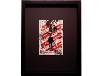 Death NYC - Bomb Hugger With Supreme - Signed Limited Edition - Printed On Japanese Comic