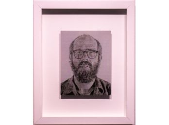 Chuck Close - Self Portrait - Offset Litho