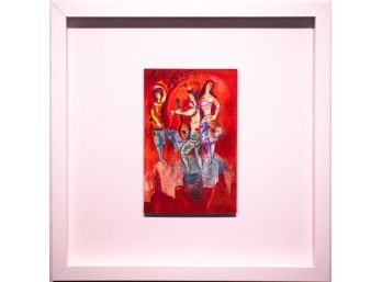 Mark Chagall - The Triumph Of Music - Offset Litho