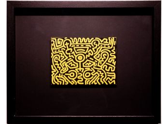 Keith Haring - Growing 3 - Offset Litho