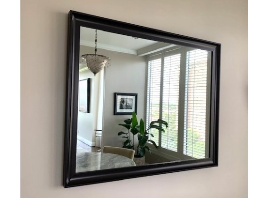 Black Framed Mirror - No Bevel 40' H X 50' W