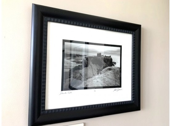 Neil R. Brown Framed  Limited Edition Photograph 11/275 Donnottar Castle