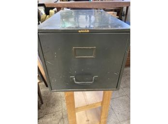 Vintage Metal File Cabinet Storage Drawer