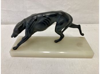 Sculpture Of Greyhound Dog