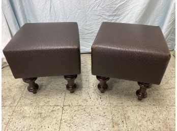 Pair Of Ottoman Footstools