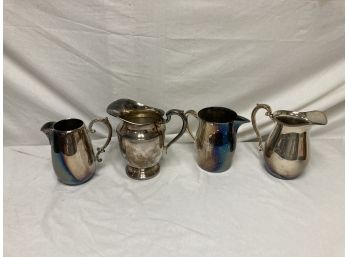 Silver Plate Water Pitchers