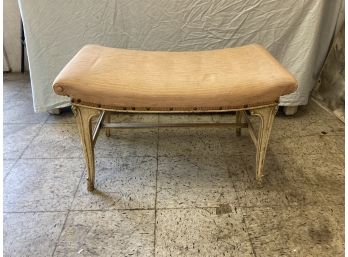 Antique French Vanity Bench Stool
