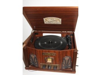 Record Tested WORKING Nostalgia Record & Radio Player