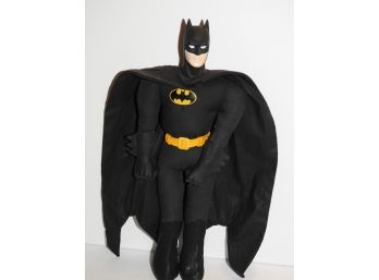 16 Inch 1989 Batman Plush Toy With Rubber Head