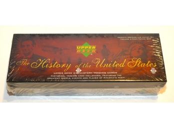 SEALED Box Of Upper Deck History Of The United States Trading Cards