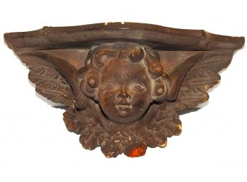 1960s Great Looking   Angel Wall Shelf Looks To Be Made Of Chalk