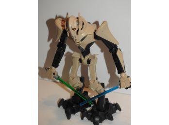 11 Inch Star Wars Attack Droid With Dual Light Sabers